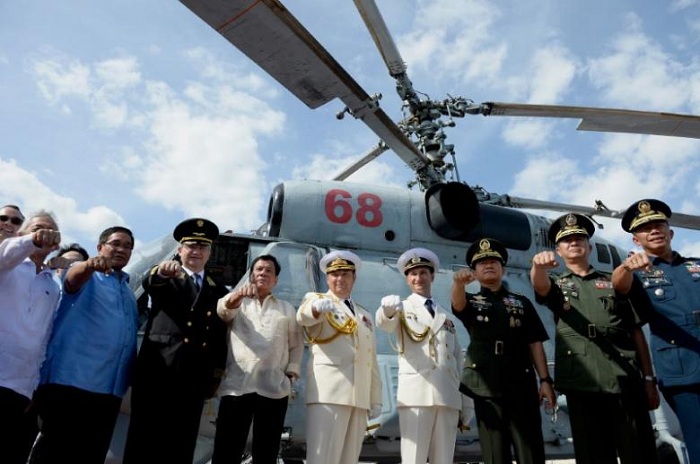Philippines says finalizing deal to observe Russian military drills